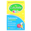 Culturelle, мультивитамины и пробиотики, для детей старше 3 лет, натуральный фруктовый пунш, 50 жевательных таблеток - картинка 0
