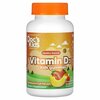 Doctor's Best, Doc's Kids, детские жевательные мармеладки с витамином D3, полностью натуральные фрукты, 25 мкг (1000 МЕ), 60 жевательных таблеток с натуральным фруктовым пектином - картинка 0