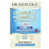 Dr. Mercola, комплекс пробиотиков для детей в виде порошка в пакетиках, натуральный малиновый вкус, 10 млрд КОЕ, 30 пакетиков, по 3,5 г (0,12 унции) каждый - картинка 0