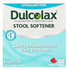 Dulcolax, средство для размягчения стула, 50 капсул в жидкой форме - картинка 0