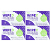 Flents, Wipe 'N Clear, салфетки для объектива, 4 упаковки, 75 индивидуально упакованных мягких салфеток для объектива - картинка 0