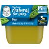 Gerber, гороховое пюре, 2 баночки в упаковке, по 56 г (2 унции) каждая