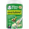 Gerber, Powerblend Organic для детей от 8 месяцев, пробиотическая овсянка, нут, банан и хлопья чиа, 227 г (8 унций) - картинка 0
