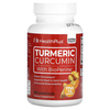 Health Plus, Turmeric Curcumin With BioPerine, Extra Strength, 90 Capsules - картинка 0