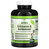 Herbal Secrets, Эхинацея и желтокорень, 450 мг, 250 растительных капсул - картинка 0