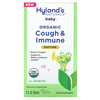 Hyland's Naturals, Baby Organic Cough & Immune, дневное средство, для детей от 12 месяцев, 59 мл (2 жидк. Унции) - картинка 0