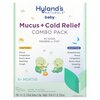 Hyland's Naturals, средство от слизи и простуды для детей, набор для приема в дневное/ночное время, от 6 месяцев, 2 флакона по 118 мл (4 жидк. унции) - картинка 0