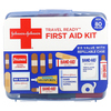 Johnson and Johnson, TravelReady, аптечка для первой помощи, 80 шт. - картинка 0