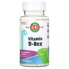 KAL, Dinosaurs, Vitamin D-Rex, витамин D3, со вкусом жевательной резинки, 90 жевательных таблеток - картинка 0