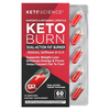 Keto Science, Keto Burn, сжигатель жира двойного действия, 60 капсул - картинка 0