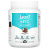 Lean1, Keto, кетогенный заменитель пищи, сжигающий жир, шоколад, 645 г (1,4 фунта) - картинка 0