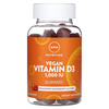 MRM Nutrition, Веганские жевательные мармеладки с витамином D3, клубника и малина, 1000 МЕ, 60 жевательных таблеток - картинка 0