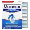 Mucinex, 12 Hour, средство от заложенности носа, максимальная сила действия, 14 двухслойных таблеток с пролонгированным высвобождением - картинка 0