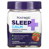 Natrol, Sleep + Calm, клубника, 60 жевательных таблеток - картинка 0