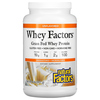 Natural Factors, Whey Factors, сывороточный белок молока коров травяного откорма, без ароматизаторов, 907 г (2 фунта) - картинка 0