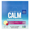 Natural Vitality, Calm, смесь для приготовления напитка с магнием, малина и лимон, 30 пакетиков по 3,3 г (0,12 унции) - картинка 0