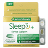 Nature's Bounty, Sleep3 +, средство для снятия стресса, 56 трехслойных таблеток - картинка 0