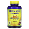 Nature's Life, DGL Licorice, жевательные таблетки, 100 таблеток - картинка 0