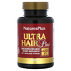 NaturesPlus, Ultra Hair Plus, добавка с МСМ для роста волос, для мужчин и женщин, 60 таблеток - картинка 0