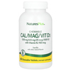 NaturesPlus, жевательные кальций, магний, витамин D3 с витамином K2, ваниль, 60 жевательных таблеток