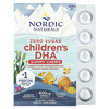 Nordic Naturals, Children's DHA, жевательные таблетки с ДГК, для детей от 3 лет, со вкусом тропических фруктов, 600 мг, 30 жевательных таблеток - картинка 0