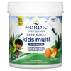 Nordic Naturals, детские жевательные мультивитамины без сахара, от 4 лет, со вкусом апельсина и лимона, 120 жевательных таблеток - картинка 0