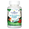 Nordic Naturals, Kids Calm, жевательные таблетки, для детей от 3 лет, со вкусом клубники и арбуза, 60 жевательных таблеток - картинка 0
