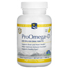 Nordic Naturals, ProOmegaD, со вкусом лимона, 1000 мг, 60 мягких капсул - картинка 0