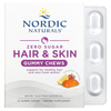 Nordic Naturals, Zero Sugar Hair & Skin Gummy Chews, Strawberry Lemonade, 27 Gummy Chews - картинка 0