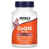 NOW Foods, коэнзим Q10 с рыбьим жиром с омега-3, 60 мг, 120 капсул - картинка 0