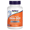 NOW Foods, Рыбий жир DHA-500, двойного действия, 90 мягких таблеток - картинка 0