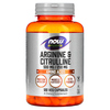 NOW Foods, Sports, аргинин и цитруллин, 120 вегетарианских капсул - картинка 0