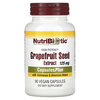 NutriBiotic, Высокоэффективный экстракт семян грейпфрута, с эхинацеей и Artemisia annua, 125 мг, 90 веганских капсул - картинка 0