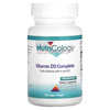 Nutricology, Комплекс с витамином D3, 120 растительных капсул - картинка 0