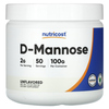 Nutricost, D-манноза, без добавок, 100 г (3,5 унции) - картинка 0