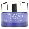 Olay, Eyes, Retinol24, ночной крем для кожи вокруг глаз, 15 мл (0,5 жидк. Унции) - картинка 0