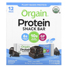 Orgain, Protein Snack Bar, шоколадный брауни, 12 батончиков по 40 г (1,41 унции) - картинка 0