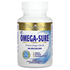 Paradise Herbs, Omega Sure, концентрат омега-3, 1000 мг, 30 капсул в растительной оболочке Pesco - картинка 0