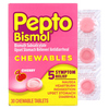 Pepto Bismol, Жевательные таблетки, вишня, 30 жевательных таблеток - картинка 0
