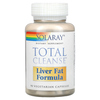 Solaray, Total Cleanse, состав для печени, жир, 90 вегетарианских капсул - картинка 0