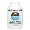 Source Naturals, Super Amino Night, формула с аминокислотами, ночная, 120 капсул - картинка 0