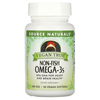 Source Naturals, Vegan True, омега-3 жирные кислоты не из рыбы, 300 мг, 30 веганских капсул - картинка 0