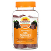 Sundown Naturals, жевательные таблетки с цинком, высокая эффективность, бузина, 30 мг, 90 жевательных таблеток (15 мг в 1 жевательной таблетке) - картинка 0