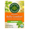 Traditional Medicinals, Organic Belly Comfort, перечная мята, без кофеина, 16 чайных пакетиков, 28 г (0,99 унции) - картинка 0