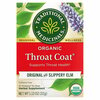Traditional Medicinals, Throat Coat, органический чай, оригинальный со скользким вязом, без кофеина, 16 чайных пакетиков, 32 г (1,13 унции) - картинка 0