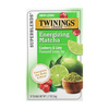 Twinings, бодрящий зеленый чай с матчей, клюквой и лаймом, 18 чайных пакетиков, 36 г (1,27 унции) - картинка 0