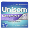 Unisom, SleepMinis, средство для спокойного сна, 25 мг, 60 мини-капсул - картинка 0