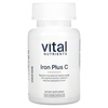 Vital Nutrients, Iron Plus C, 100 веганских капсул - картинка 0