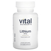 Vital Nutrients, Литий, 20 мг, 90 веганских капсул - картинка 0