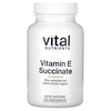 Vital Nutrients, сукцинат витамина E, 100 веганских капсул - картинка 0